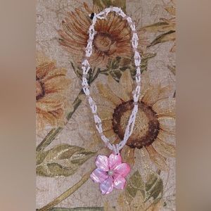 Pink hawaiana necklace
